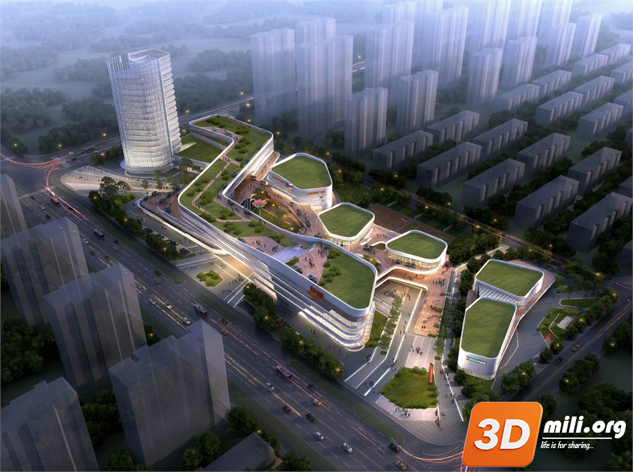 Outdoor Building Skp Files